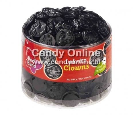 Red Band Red Band Silo Lakritz Clowns 300 Stuks 1200 Gram