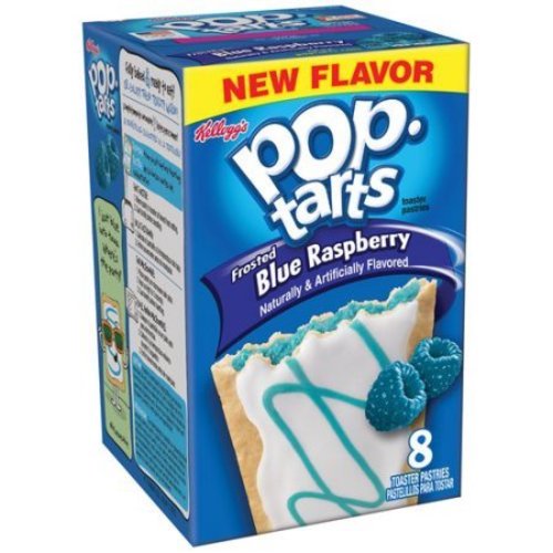Kellogg's PopTarts Frosted Blue Raspberry 397 Gram