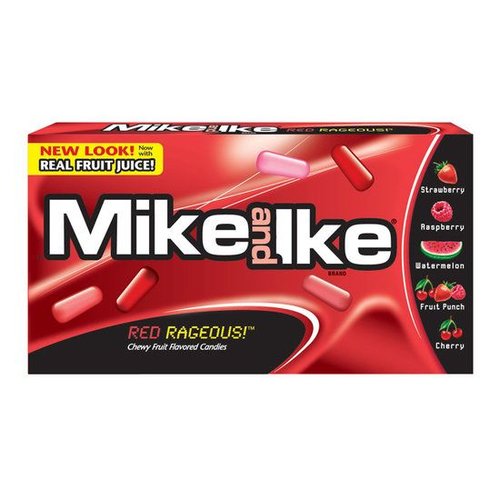 Mike and Ike Red Rageous Theatre Box 141 Gram