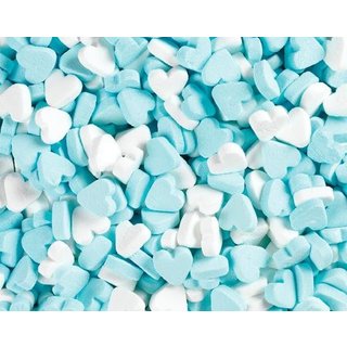 Fortuin - Wit Blauwe Pepermunt Hartjes 250 Gram