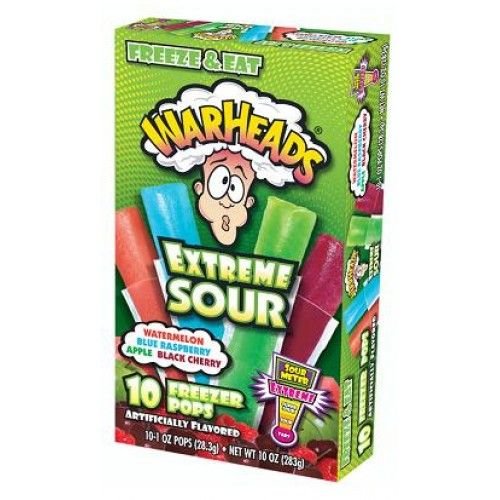 Warheads Freezer Bars