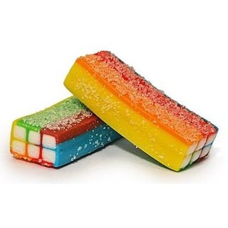 Damel - Ladrillo Pika Zuur Regenboog 1 Kilo