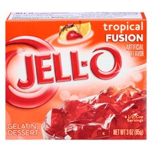 Jell-O - Tropical Fusion Gelatin 85 Gram