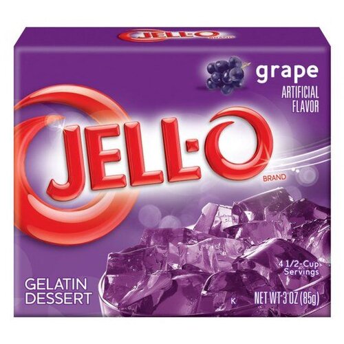 Jell-O - Grape Gelatin 85 Gram
