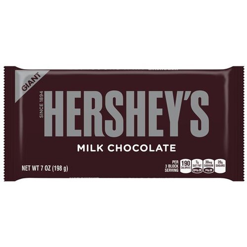 Hershey's Milk Chocolate Giant Bar 198 Gram
