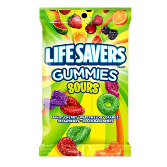 Lifesavers Gummies Sour Peg Bag 198 Gram lifesavers kopen in de aanbieding Lifesavers Gummies Sour Peg Bag 198 Gram lifesavers kopen in de aanbieding