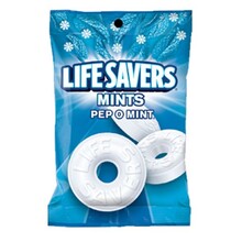 Lifesavers Hard Pep O Mint Peg Bag 198 Gram