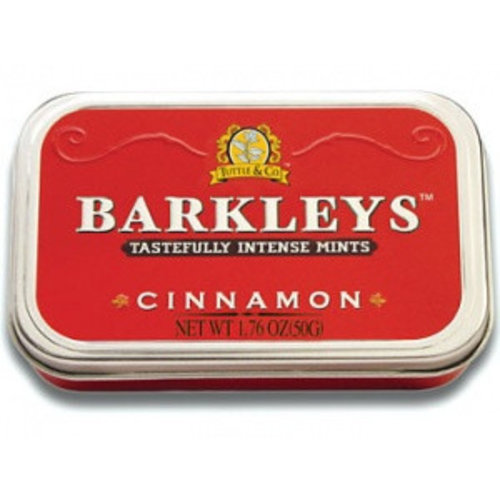 Barkleys Tin Cinnamon 50 Gram