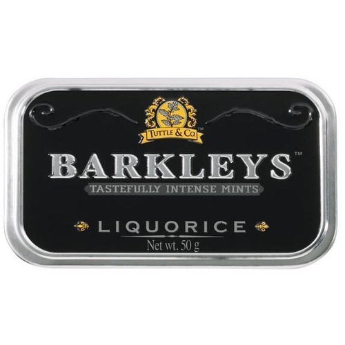 Barkleys Tin Liquorice 50 Gram
