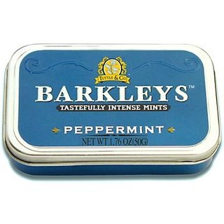 Barkleys Tin Peppermint 50 Gram