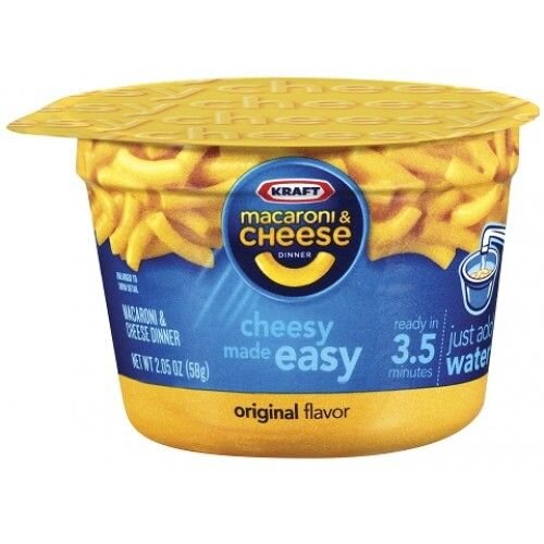 Kraft Macaroni Cheese Original Micro Cup 57 Gram