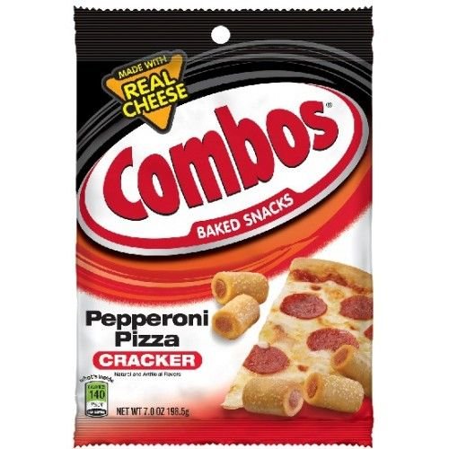 Combos Pepperoni Pizza Cracker 178 Gram