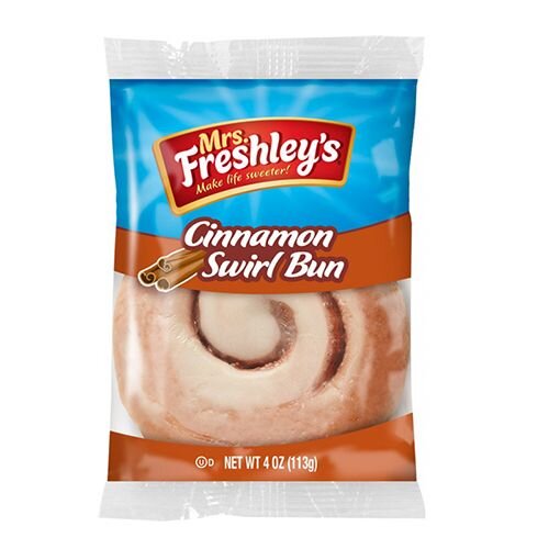 Mrs Freshley's - Cinnamon Swirl Bun 113 Gram