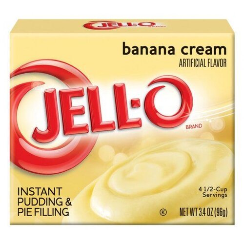 Jell-O - Banana Cream Pudding 85 Gram