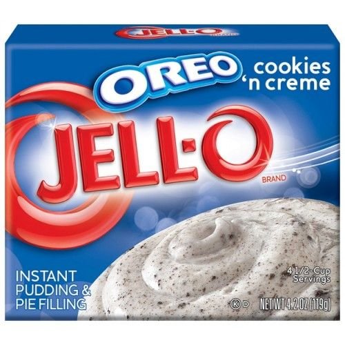 Jell-O - Oreo Cookies 'N Creme 119 Gram