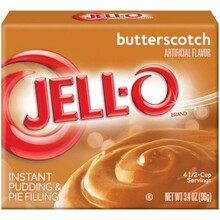 Jell-O - Butterscotch Instant Pudding 96 Gram