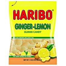 Haribo Ginger-Lemon Peg Bag 113 Gram
