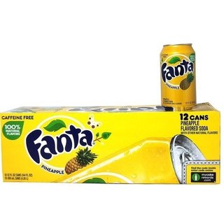 Fanta - Pineapple 355ml 12 Blikjes