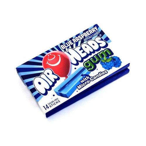 Airheads - Blue Raspberry Bubble Gum 34 Gram Airheads - Blue Raspberry Bubble Gum 34 Gram