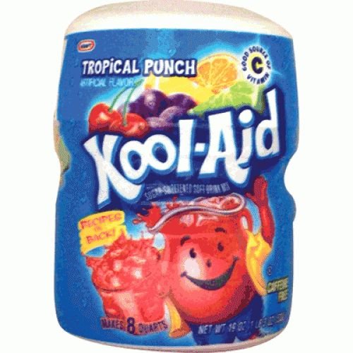 Kool Aid 8QT Tropical Punch 538 Gram