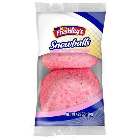 Mrs Freshleys Mrs Freshleys Pink Snowballs 120 Gram