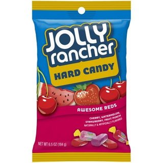 Jolly Rancher - Awesome Reds Peg Bag Hard Candy 184 Gram