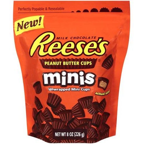 Reeses Minis Pouch 226 Gram reeses kopen in de aanbieding Reeses Minis Pouch 226 Gram reeses kopen in de aanbieding