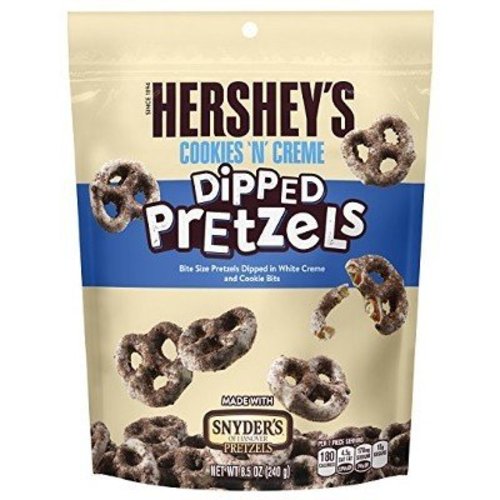 Hershey'sy/Snyders - Cookies 'n Creme Coated Pretzel 120 Gram