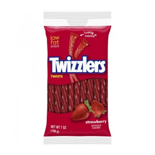 Twizzlers Strawberry Twist Peg Bag 198 Gram