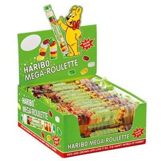 Haribo Mega Roulette Sour 45 gram 40 Stuks