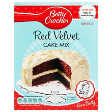 Betty Crocker - Red Velvet Cake Mix (UK Product)