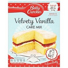 Betty Crocker - Velvety Vanilla Cake Mix