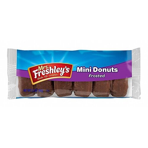 Mrs Freshleys - Frosted Mini Donuts 94 Gram