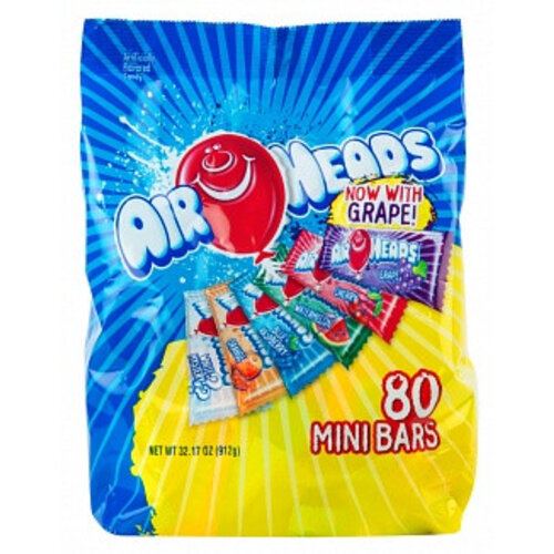 Airheads Mini Bars 80 Stuks