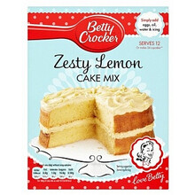 Betty Crocker - Zesty Lemon Cake Mix 425 Gram ( UK )