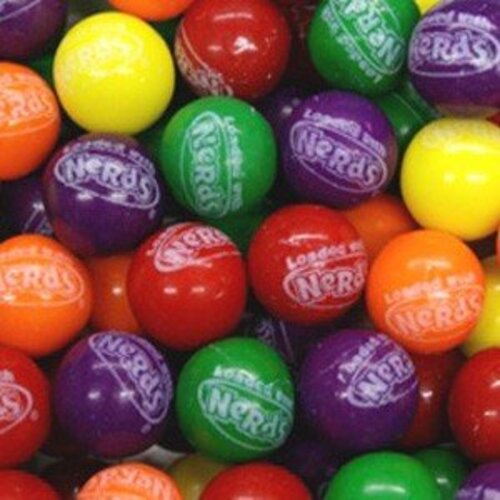 Bubble King - Nerds Filled Gumballs 200 Gram