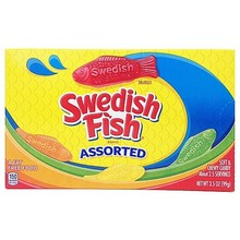 Swedish Fish Assorted Box 88 Gram.