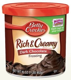 Betty Crocker Betty Crocker - Dark Chocolate Frosting 453 Gram