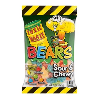 Toxic Waste - Sour Gummy Bears 142 Gram