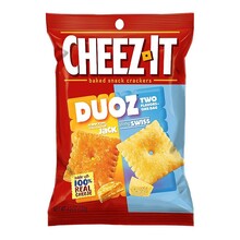 Cheez It - Duoz Cheddar Jack & Baby Swiss 122 Gram