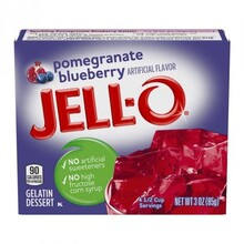 Jell-O - Pomegranate Blueberry Gelatin 85 Gram