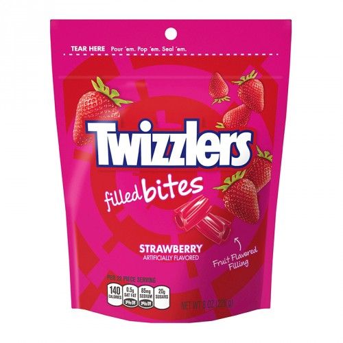 Twizzlers Strawberry Filled Bites Pouch 226 Gram twizzlers kopen in de aanbieding Twizzlers Strawberry Filled Bites Pouch 226 Gram twizzlers kopen in de aanbieding