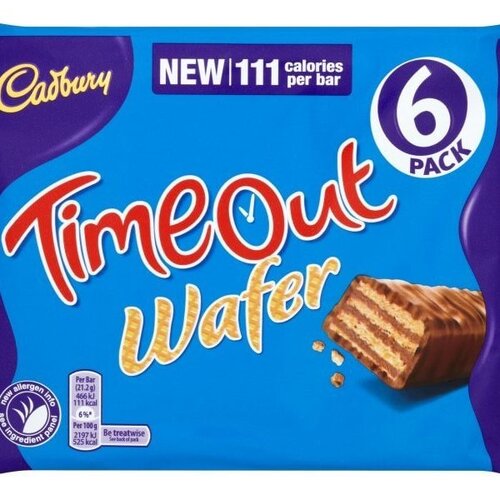 Cadbury - Timeout 6-pack 127,2 Gram