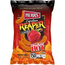 Herr's - Carolina Reaper Cheese Curls 184,3 Gram