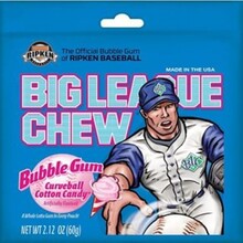 Big League Gum - Curveball Cotton Candy 60 Gram