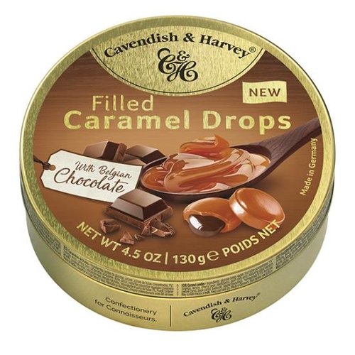 Cavendish & Harvey - Filled Chocolate Caramel Drops 130 Gram