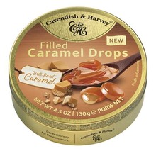 Cavendish & Harvey - Filled Caramel Drops 130 Gram