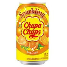 Chupa Chups - Sparkling Orange Drink 345ml (import uit Korea)