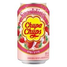 Chupa Chups - Sparkling Strawberry Drink 345ml (import uit Korea)