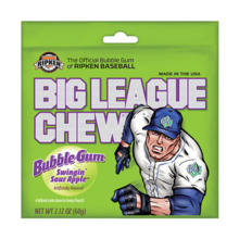 Big League Gum - Sour Apple 60 Gram